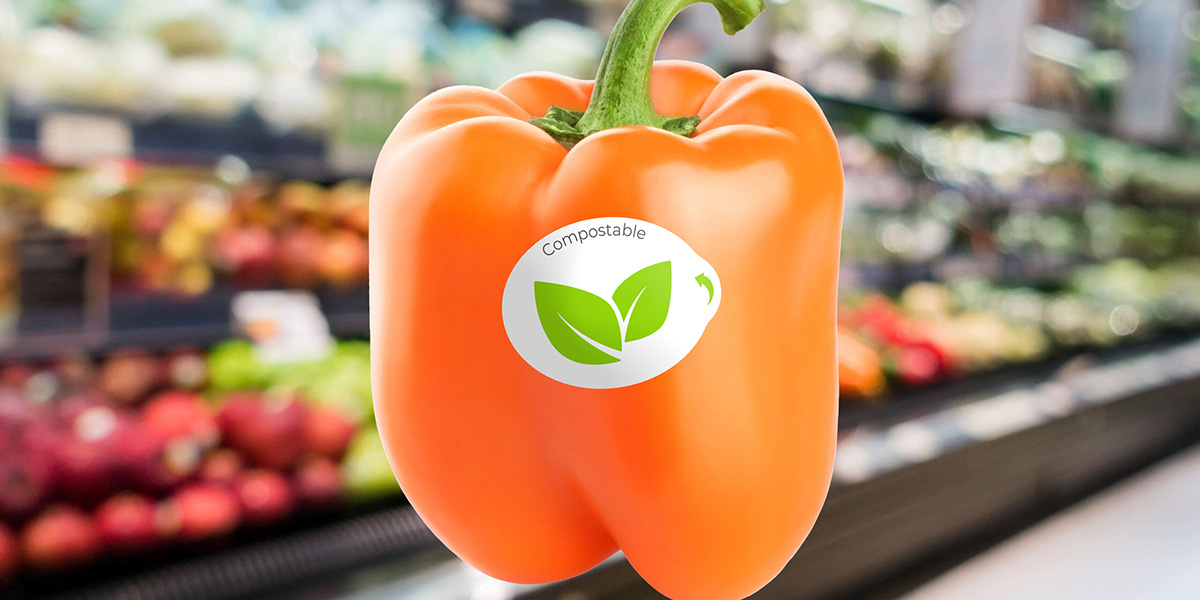 Sinclair promuove l'etichetta PLU certificata compostabile